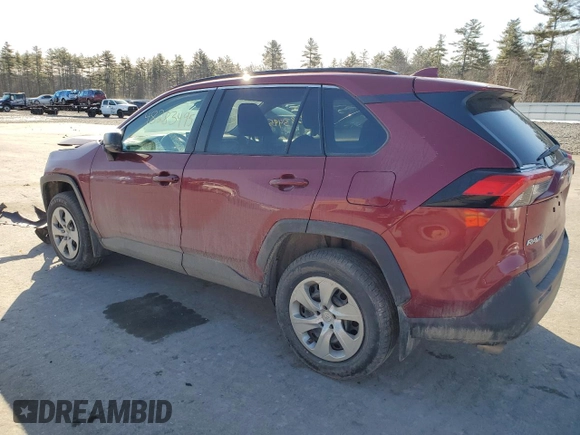 2019 Toyota RAV4 LE with VIN 2T3F1RFV6KC034619, listed as a Copart auction lot 48283495 with 81,434 mi miles and Salvage Title. Bid and sale history available at carsss.com. Image 2.