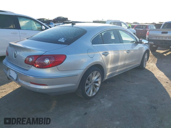 2010 Volkswagen CC with VIN WVWEU7AN9AE555109, listed as a IAAI auction lot 41265775 with 193,929 mi miles and . Bid and sale history available at DreamBid. Image 4.