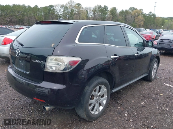 2009 Mazda CX-7 Sport with VIN JM3ER293490233789, listed as a IAAI auction lot 41853327 with 213,164 mi miles. Bid and sale history available at carsss.com. Image 4.