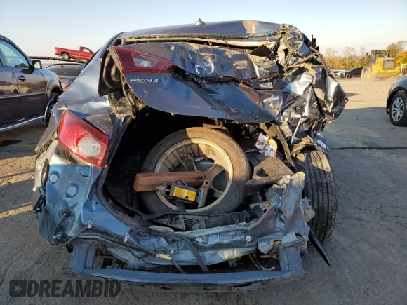 2015 Mazda 3 i Grand Touring z VIN JM1BM1W76F1225419, wystawiony jako Copart lot #74278093 z przebiegiem 102 059 mil mil oraz Szkoda całkowita • Salvage title. Historia ofert i sprzedaży dostępna na DreamBid. Obrazek 6.