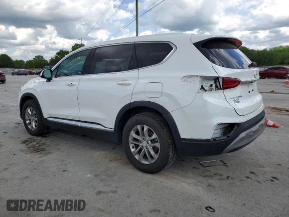 2019 Hyundai Santa Fe SEL with VIN 5NMS33ADXKH048739, listed as a Copart auction lot 53942885 with 62,182 mi miles and Clean Title. Bid and sale history available at DreamBid. Image 2.
