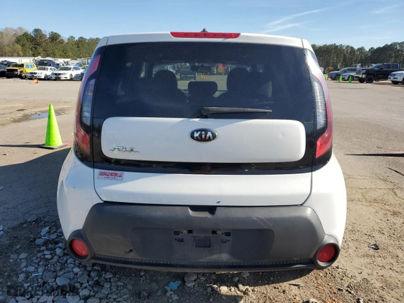 2015 Kia Soul with VIN KNDJN2A28F7222335, listed as a Copart auction lot 49319005 with 178,420 mi miles and Salvage Title. Bid and sale history available at carsss.com. Image 6.