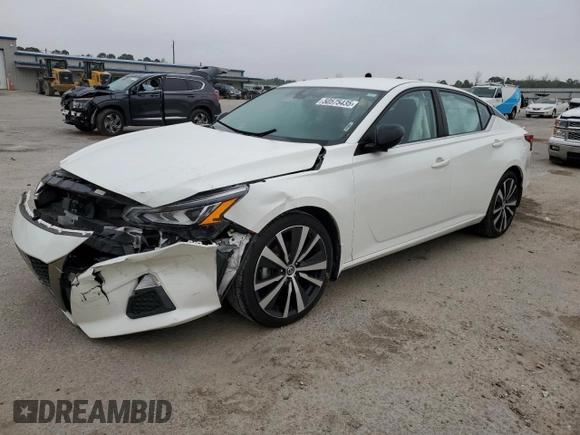 2022 Nissan Altima 2.5 SR with VIN 1N4BL4CV8NN324862, listed as a Copart auction lot 50575435 with 73,646 mi miles and Salvage Title. Bid and sale history available at carsss.com. Image 1.