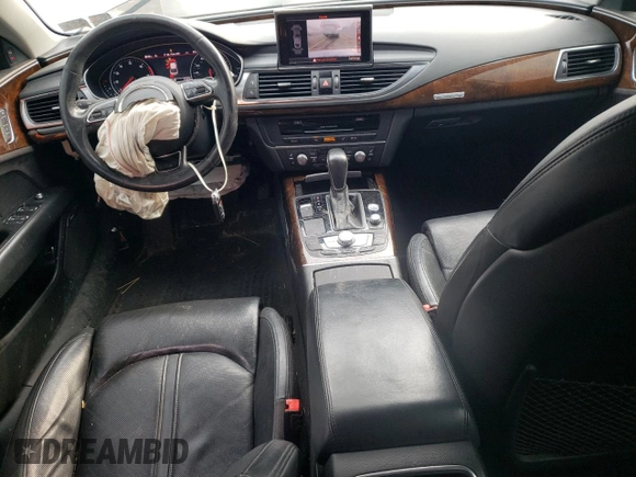 2017 Audi A7 Premium Plus with VIN WAUW2AFC7HN076600, listed as a Copart auction lot 60037813 with 93,547 mi miles. Bid and sale history available at carsss.com. Image 8.