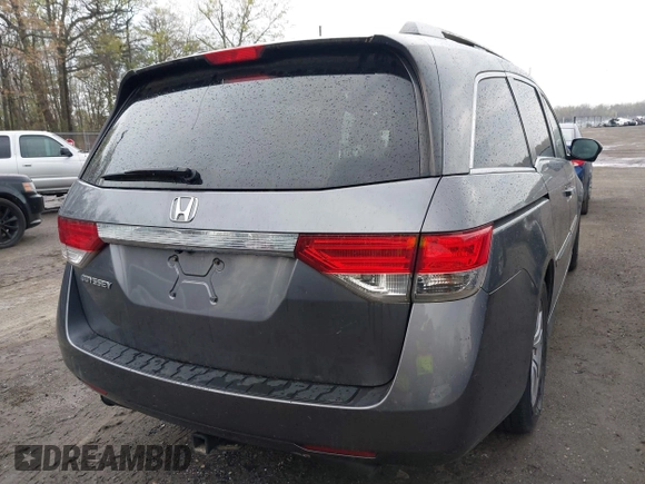 2014 Honda Odyssey EX-L with VIN 5FNRL5H63EB033684, listed as a IAAI auction lot 42025249 with 128,017 mi miles and . Bid and sale history available at carsss.com. Image 16.