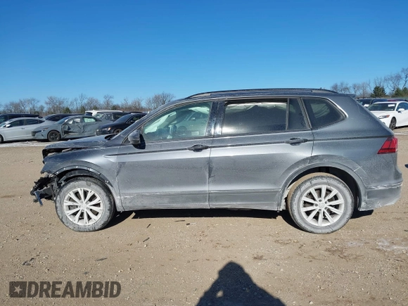 2020 Volkswagen Tiguan S with VIN 3VV1B7AX2LM133073, listed as a IAAI auction lot 41340634 with 70,342 mi miles and . Bid and sale history available at DreamBid. Image 14.