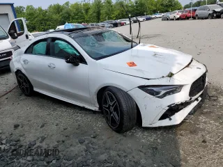 2024 Mercedes-Benz CLA 250 with VIN W1K5J4HBXRN454116, listed as a Copart auction lot 59536385 with Not provided miles and Salvage title. Bid and sale history available at DreamBid. Image 4.