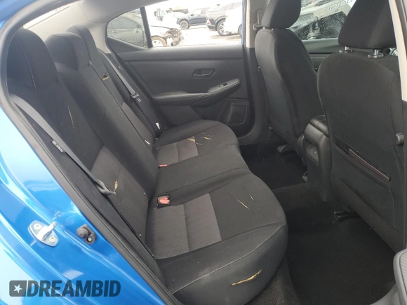 2024 Nissan Sentra SV with VIN 3N1AB8CV9RY220182, listed as a Copart auction lot 48985185 with 37,616 mi miles and Salvage Title. Bid and sale history available at DreamBid. Image 10.