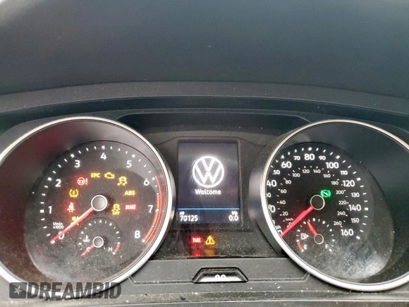 2021 Volkswagen Tiguan S with VIN 3VV1B7AX0MM033300, listed as a Copart auction lot 57270715 with 70,125 mi miles and Salvage title. Bid and sale history available at DreamBid. Image 9.
