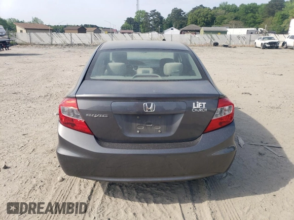 2012 Honda Civic EX with VIN 2HGFB2F81CH601657, listed as a Copart auction lot 55477085 with 152,854 mi miles and Clean Title. Bid and sale history available at DreamBid. Image 6.