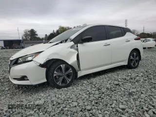 2022 Nissan LEAF SV Plus with VIN 1N4BZ1CV4NC559946, listed as a Copart auction lot 51489295 with 52,981 mi miles and Salvage Title. Bid and sale history available at DreamBid. Image 1.