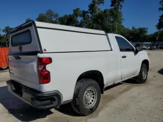 2023 Chevrolet Silverado 1500 Work Truck with VIN 3GCNAAEK3PG354605, listed as a Copart auction lot 54877225 with 121,592 mi miles and Clean Title. Bid and sale history available at DreamBid. Image 3.