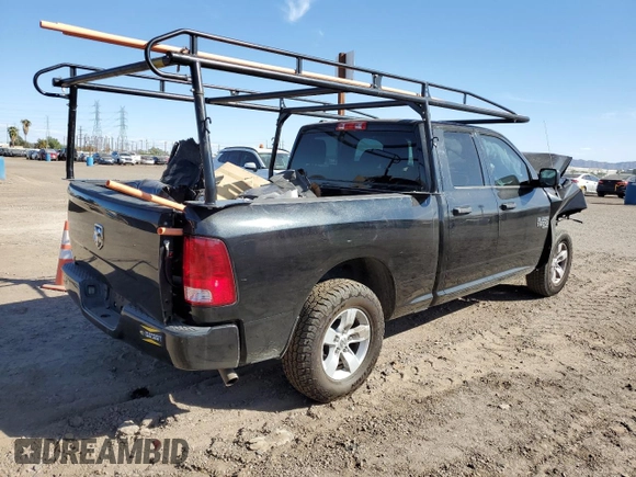 2019 Ram 1500 Classic Express with VIN 1C6RR6FG2KS503306, listed as a Copart auction lot 74976034 with 80,549 mi miles and Salvage Title. Bid and sale history available at carsss.com. Image 3.