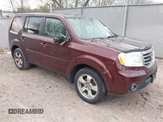 2015 Honda Pilot EX-L z VIN 5FNYF4H55FB066515, wystawiony jako IAAI lot #42142883 z przebiegiem Nie podano mil oraz . Historia ofert i sprzedaży dostępna na DreamBid. Obrazek 1.