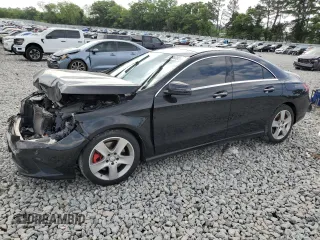 2016 Mercedes-Benz CLA 250 with VIN WDDSJ4GB1GN308804, listed as a Copart auction lot 53880825 with 74,888 mi miles and Salvage title. Bid and sale history available at DreamBid. Image 1.