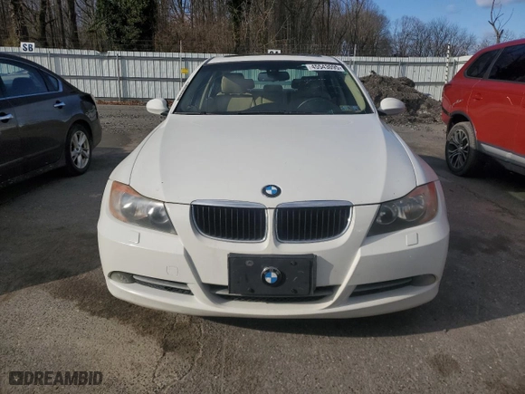 2008 BMW 3 Series 328xi with VIN WBAVC93578K037911, listed as a Copart auction lot 45543095 with 165,254 mi miles and Clean Title. Bid and sale history available at carsss.com. Image 5.