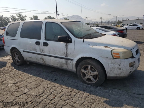 2007 Chevrolet Uplander LS Fleet with VIN 1GNDV23107D196549, listed as a Copart auction lot 62725274 with 190,523 mi miles and Clean Title. Bid and sale history available at carsss.com. Image 4.