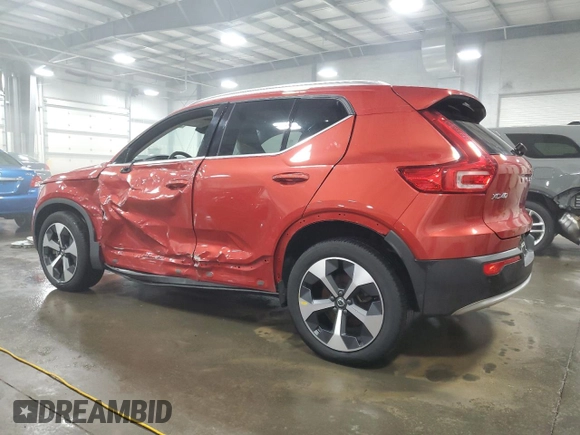 2023 Volvo XC40 Plus Bright Theme with VIN YV4L12UN8P2946726, listed as a Copart auction lot 52812465 with 36,338 mi miles and Salvage Title. Bid and sale history available at carsss.com. Image 2.