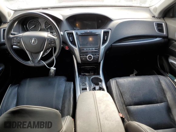 2020 Acura TLX w/Technology Pkg with VIN 19UUB3F40LA003875, listed as a Copart auction lot 70889754 with 40,350 mi miles and Salvage Title. Bid and sale history available at carsss.com. Image 8.