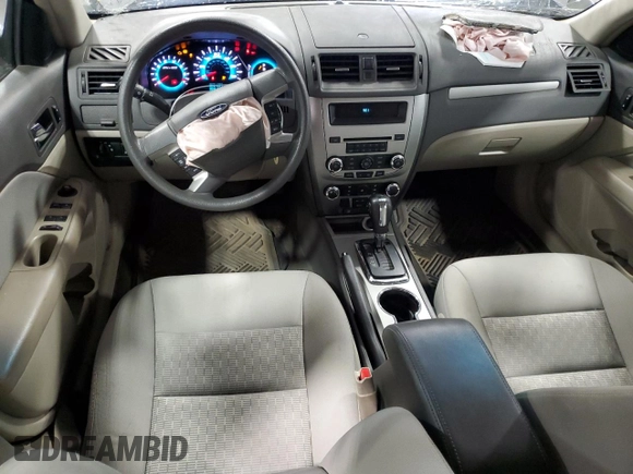 2012 Ford Fusion SE with VIN 3FAHP0HG9CR323277, listed as a Copart auction lot 59501005 with 84,658 mi miles and Salvage title. Bid and sale history available at DreamBid. Image 8.