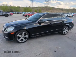 2012 Mercedes-Benz E 350 Luxury with VIN WDDHF5KB0CA590301, listed as a Copart auction lot 56599885 with 115,802 mi miles and Salvage title. Bid and sale history available at DreamBid. Image 1.