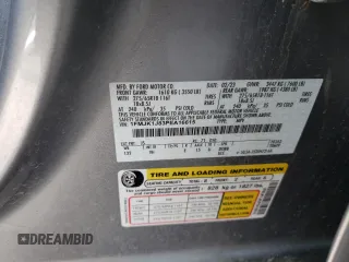 2023 Ford Expedition Max XLT z VIN 1FMJK1J83PEA16615, wystawiony jako Copart lot #53157235 z przebiegiem 64 684 mil mil oraz Nie do naprawy • Non repairable. Historia ofert i sprzedaży dostępna na DreamBid. Obrazek 14.