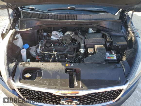 2018 Kia Sorento EX with VIN 5XYPH4A15JG360947, listed as a Copart auction lot 43356255 with 95,442 mi miles and Salvage title. Bid and sale history available at DreamBid. Image 11.