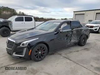 2017 Cadillac CTS Sedan Luxury RWD with VIN 1G6AR5SX3H0192921, listed as a Copart auction lot 88246695 with 0 mi miles and Salvage Title. Bid and sale history available at carsss.com. Image 1.