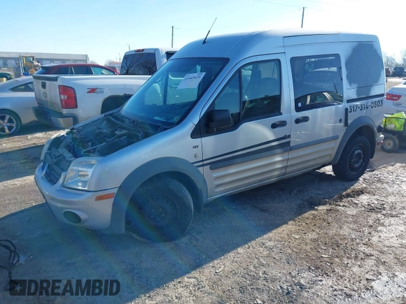 2010 Ford Transit Connect XLT z VIN NM0KS9BN8AT011664, wystawiony jako IAAI lot #41443429 z przebiegiem Nie podano mil oraz . Historia ofert i sprzedaży dostępna na DreamBid. Obrazek 2.