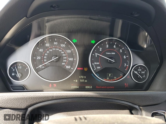 2016 BMW 4 Series 435i z VIN WBA3T3C57G5A41364, wystawiony jako Copart lot #85816774 z przebiegiem 23 994 mil mil oraz Szkoda całkowita • Salvage title. Historia ofert i sprzedaży dostępna na DreamBid. Obrazek 9.