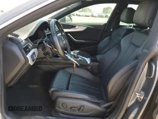 2018 Audi A5 Sportback Premium with VIN WAUDNCF51JA130255, listed as a Copart auction lot 69116454 with 58,292 mi miles and Salvage Title. Bid and sale history available at carsss.com. Image 7.