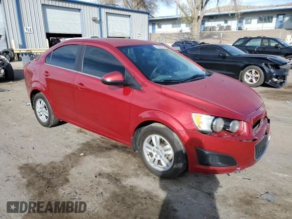 2015 Chevrolet Sonic LT with VIN 1G1JC5SH1F4132660, listed as a Copart auction lot 50206765 with 147,428 mi miles and Salvage Title. Bid and sale history available at DreamBid. Image 4.