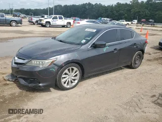 2016 Acura ILX with VIN 19UDE2F37GA022910, listed as a Copart auction lot 58783365 with 115,105 mi miles and Salvage title. Bid and sale history available at DreamBid. Image 1.