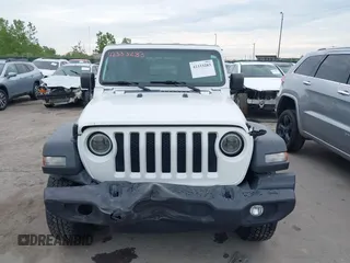 2018 Jeep Wrangler Unlimited Sport S z VIN 1C4HJXDG6JW222637, wystawiony jako IAAI lot #42333283 z przebiegiem 80 595 mil mil oraz . Historia ofert i sprzedaży dostępna na DreamBid. Obrazek 12.