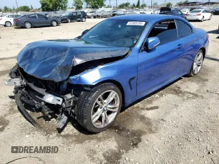 2014 BMW 4 Series 428i z VIN WBA3V7C54EP771068, wystawiony jako Copart lot #61485295 z przebiegiem 142 300 mil mil oraz Szkoda całkowita • Salvage title. Historia ofert i sprzedaży dostępna na DreamBid. Obrazek 1.