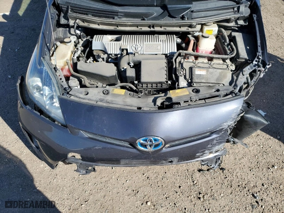 2014 Toyota Prius Plug-In with VIN JTDKN3DP8E3053358, listed as a Copart auction lot 46266455 with NaN miles and Salvage Title. Bid and sale history available at carsss.com. Image 11.