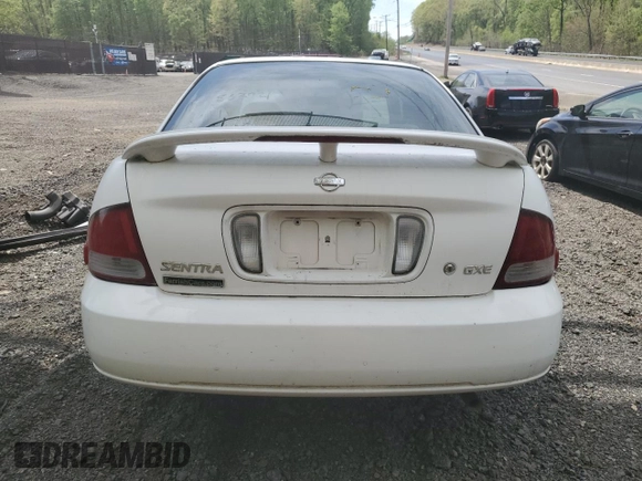 2002 Nissan Sentra GXE z VIN 3N1CB51A62L552428, wystawiony jako Copart lot #53680465 z przebiegiem 139 006 mil mil oraz Szkoda całkowita • Salvage title. Historia ofert i sprzedaży dostępna na DreamBid. Obrazek 6.