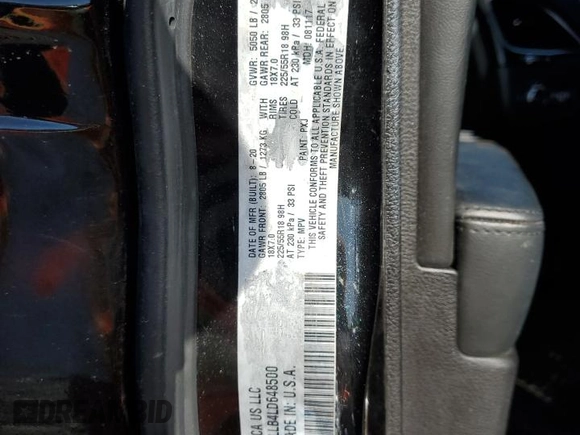 2020 Jeep Cherokee Latitude Plus with VIN 1C4PJLLB4LD648500, listed as a Copart auction lot 57303265 with 48,417 mi miles and Salvage title. Bid and sale history available at DreamBid. Image 13.