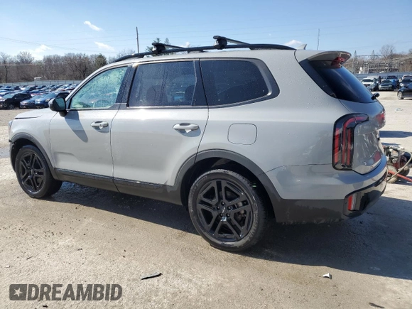 2024 Kia Telluride EX with VIN 5XYP3DGC1RG432472, listed as a Copart auction lot 46633495 with 16,385 mi miles and Salvage Title. Bid and sale history available at carsss.com. Image 2.