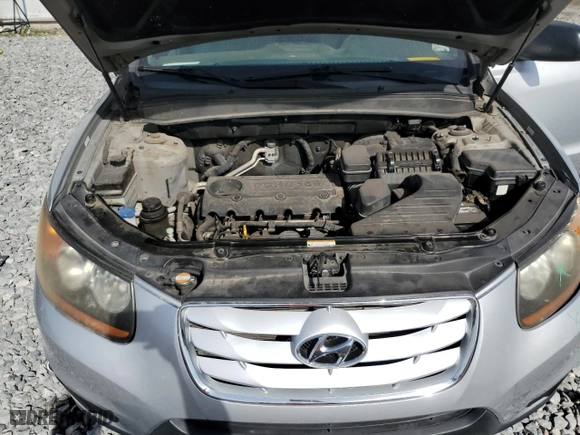 2010 Hyundai Santa Fe GLS with VIN 5NMSG3AB4AH397798, listed as a Copart auction lot 53347275 with 197,611 mi miles and Salvage Title. Bid and sale history available at carsss.com. Image 12.