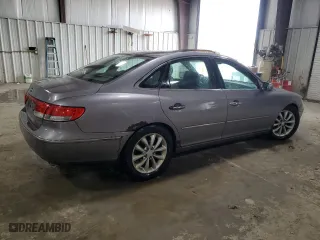 2006 Hyundai Azera SE with VIN KMHFC46F76A134653, listed as a Copart auction lot 75797614 with 171,528 mi miles and Salvage Title. Bid and sale history available at carsss.com. Image 3.