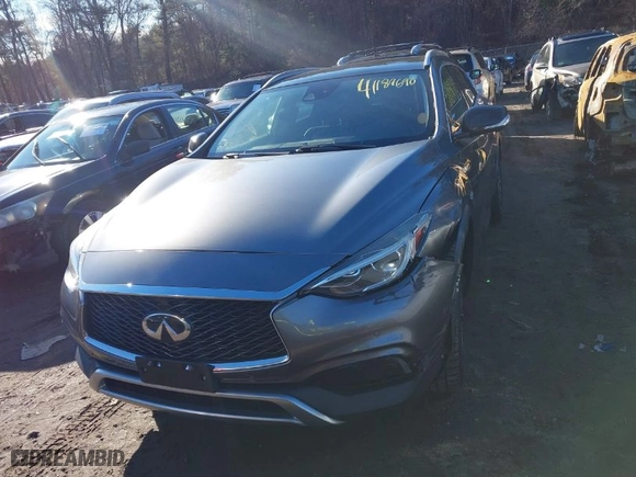 2017 Infiniti QX30 Premium with VIN SJKCH5CR0HA022712, listed as a IAAI auction lot 41189690 with NaN miles. Bid and sale history available at carsss.com. Image 12.