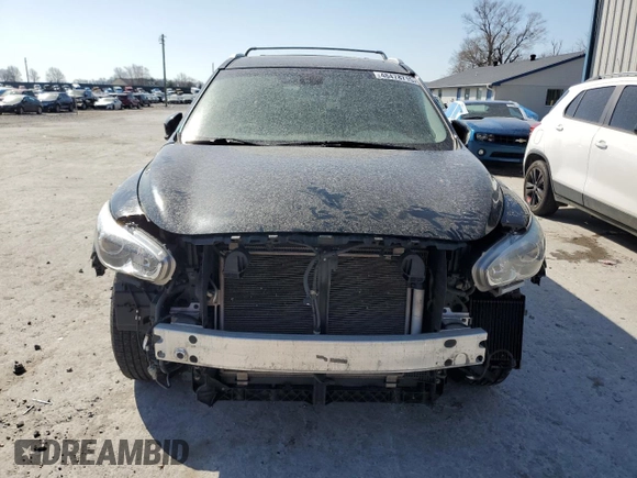 2014 Infiniti QX60 with VIN 5N1AL0MN0EC528334, listed as a Copart auction lot 48478715 with 137,323 mi miles and Salvage Title. Bid and sale history available at carsss.com. Image 5.