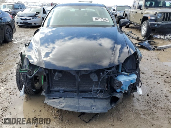 2013 Lexus IS 250 with VIN JTHCF5C23D5062845, listed as a Copart auction lot 48813515 with 124,064 mi miles and Salvage Title. Bid and sale history available at DreamBid. Image 5.