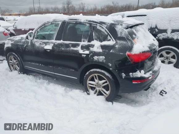 2016 Audi Q5 Premium Plus with VIN WA1L2AFP7GA039474, listed as a IAAI auction lot 41225978 with 137,754 mi miles. Bid and sale history available at carsss.com. Image 3.