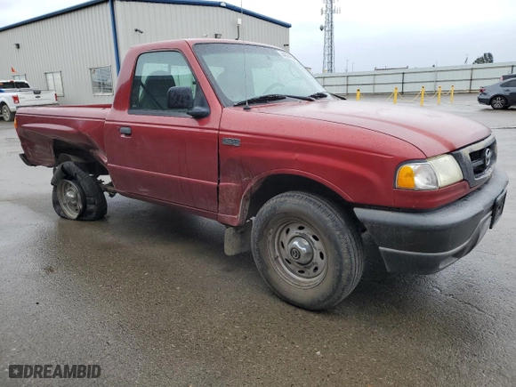 2003 Mazda B-Series 2WD Truck SX with VIN 4F4YR12D13TM14705, listed as a Copart auction lot 44674785 with 79,668 mi miles and Salvage Title. Bid and sale history available at carsss.com. Image 4.
