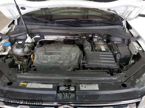 2018 Volkswagen Tiguan S z VIN 3VV0B7AXXJM010176, wystawiony jako Copart lot #51100185 z przebiegiem 84 032 mil mil oraz Szkoda całkowita • Salvage title. Historia ofert i sprzedaży dostępna na DreamBid. Obrazek 12.