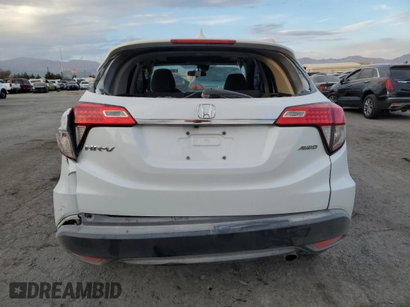 2022 Honda HR-V EX with VIN 3CZRU6H5XNM730267, listed as a Copart auction lot 42173515 with 62,619 mi miles and Salvage Title. Bid and sale history available at carsss.com. Image 6.