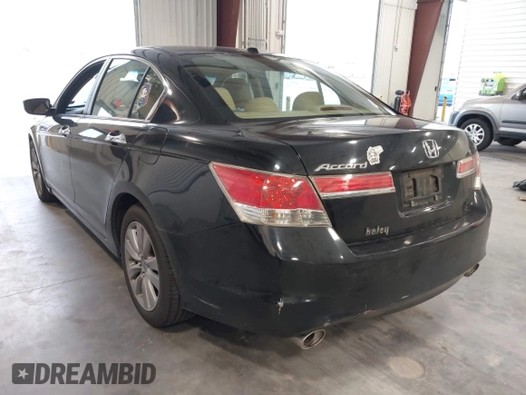2011 Honda Accord EX-L with VIN 1HGCP3F86BA021277, listed as a IAAI auction lot 42473399 with 146,910 mi miles and . Bid and sale history available at DreamBid. Image 3.