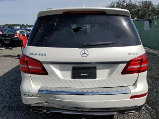 2019 Mercedes-Benz GLS with VIN 4JGDF6EE5KB221040, listed as a Copart auction lot 38169664 with 39,890 mi miles. Bid and sale history available at carsss.com. Image 6.